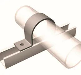 Abraçadeira "U" Simples Reforçada